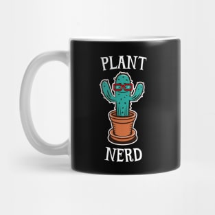 Nerdy Plant - Funny Potted Cactus - Gardening Geek Mug